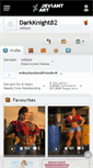 Mobile Screenshot of darkknight82.deviantart.com