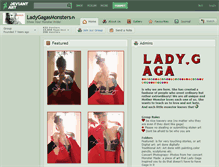 Tablet Screenshot of ladygagasmonsters.deviantart.com