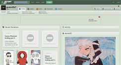 Desktop Screenshot of gwen4567.deviantart.com