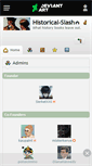 Mobile Screenshot of historical-slash.deviantart.com