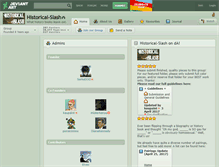 Tablet Screenshot of historical-slash.deviantart.com