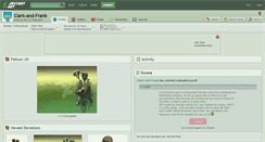 Desktop Screenshot of clark-and-frank.deviantart.com