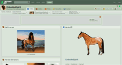 Desktop Screenshot of embodiedspirit.deviantart.com