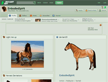Tablet Screenshot of embodiedspirit.deviantart.com