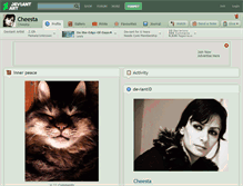 Tablet Screenshot of cheesta.deviantart.com