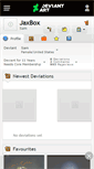 Mobile Screenshot of jaxbox.deviantart.com