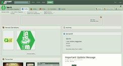 Desktop Screenshot of iaa-m.deviantart.com
