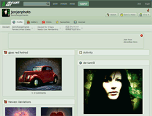 Tablet Screenshot of jenjenphoto.deviantart.com