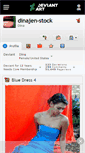 Mobile Screenshot of dinajen-stock.deviantart.com