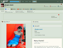 Tablet Screenshot of dinajen-stock.deviantart.com