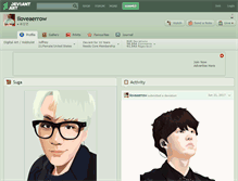 Tablet Screenshot of iloveaerrow.deviantart.com