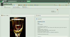 Desktop Screenshot of mattblacklamb.deviantart.com