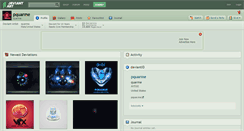 Desktop Screenshot of pquarme.deviantart.com