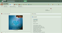 Desktop Screenshot of nyosrobon.deviantart.com