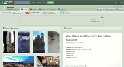 Desktop Screenshot of jeniashi.deviantart.com