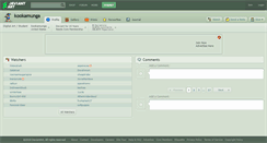 Desktop Screenshot of kookamunga.deviantart.com
