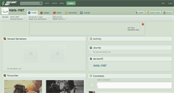 Desktop Screenshot of haya-1987.deviantart.com