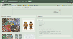 Desktop Screenshot of coe-coe-coe.deviantart.com