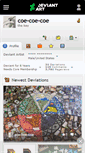 Mobile Screenshot of coe-coe-coe.deviantart.com