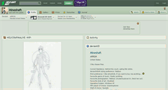 Desktop Screenshot of mineshaft.deviantart.com