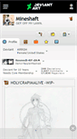 Mobile Screenshot of mineshaft.deviantart.com