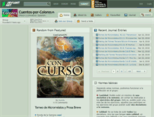 Tablet Screenshot of cuentos-por-colores.deviantart.com