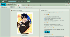 Desktop Screenshot of gray-x-juvia-fc.deviantart.com