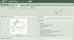 Desktop Screenshot of lexonic.deviantart.com