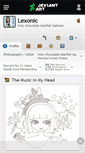 Mobile Screenshot of lexonic.deviantart.com