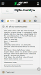 Mobile Screenshot of digital-insanity.deviantart.com
