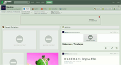 Desktop Screenshot of davirus.deviantart.com