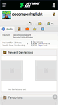 Mobile Screenshot of decomposinglight.deviantart.com