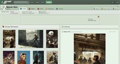 Desktop Screenshot of beaver-skin.deviantart.com