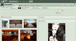 Desktop Screenshot of hurricane007.deviantart.com