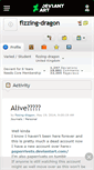 Mobile Screenshot of fizzing-dragon.deviantart.com
