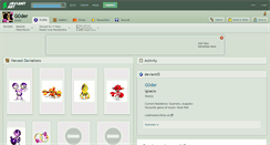 Desktop Screenshot of goder.deviantart.com