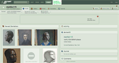 Desktop Screenshot of morbio115.deviantart.com