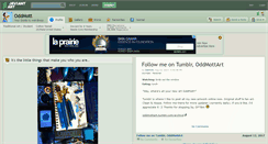 Desktop Screenshot of oddmott.deviantart.com