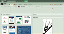 Desktop Screenshot of prithu.deviantart.com
