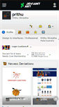 Mobile Screenshot of prithu.deviantart.com