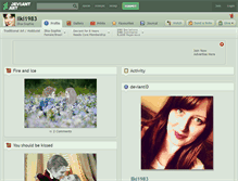 Tablet Screenshot of ilki1983.deviantart.com