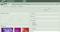 Desktop Screenshot of jinetik.deviantart.com