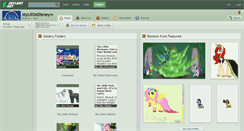 Desktop Screenshot of mylittledisney.deviantart.com