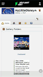 Mobile Screenshot of mylittledisney.deviantart.com