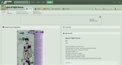 Desktop Screenshot of god-of-light-horus.deviantart.com
