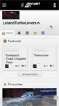 Mobile Screenshot of lelandturbolovers.deviantart.com
