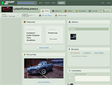 Tablet Screenshot of lelandturbolovers.deviantart.com