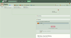 Desktop Screenshot of poyonn.deviantart.com