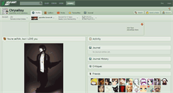 Desktop Screenshot of chrysalissy.deviantart.com