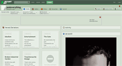 Desktop Screenshot of posteverything.deviantart.com